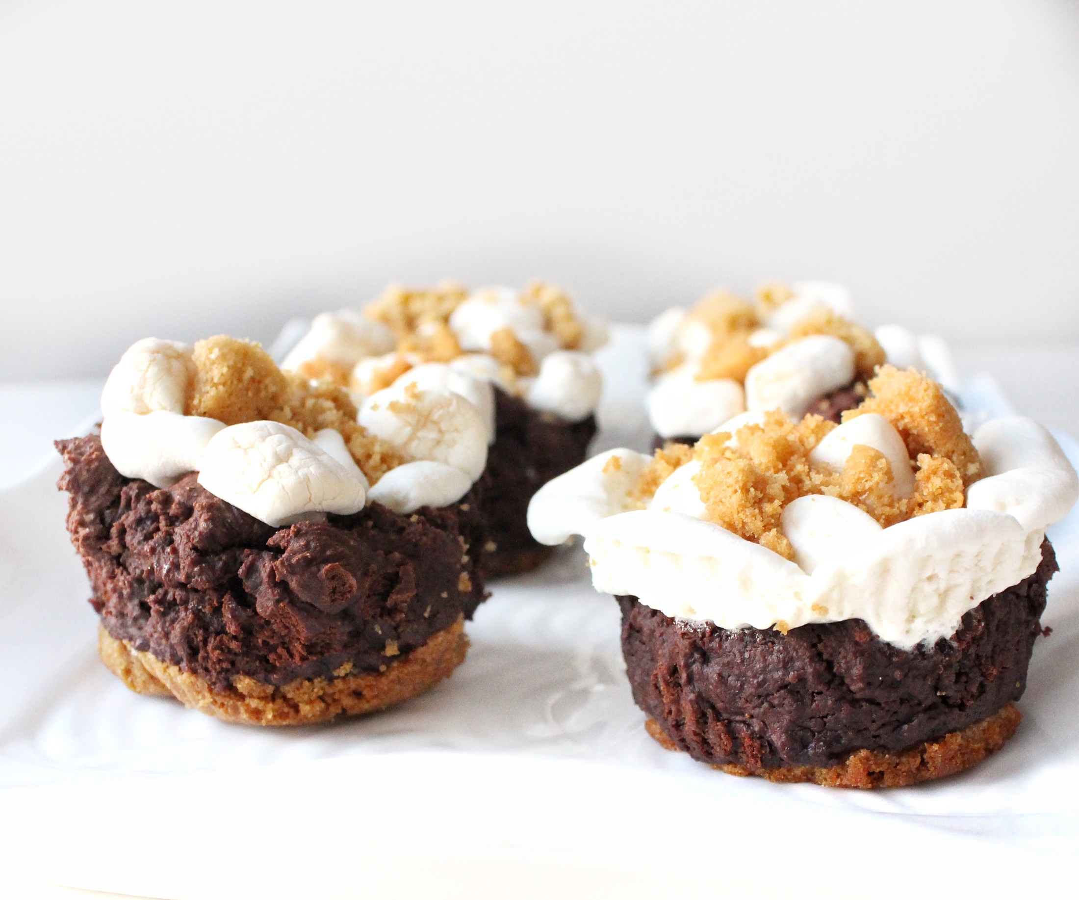 S'mores Brownie Cupcakes Recipe