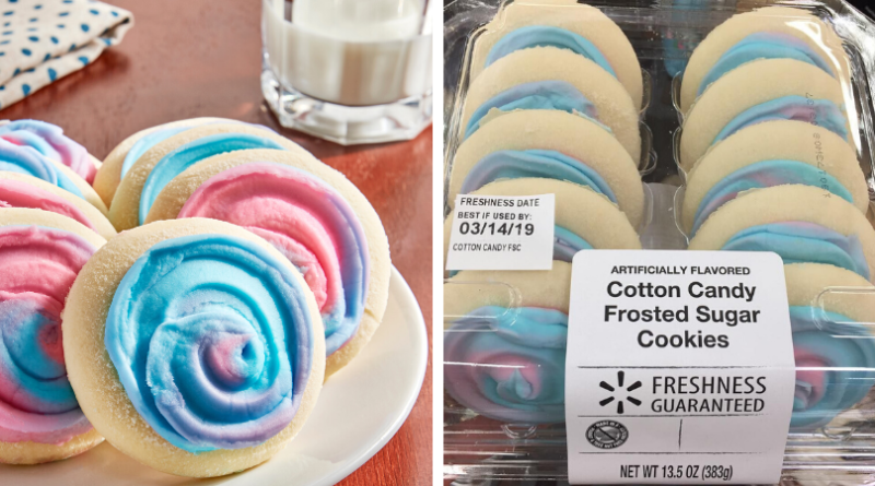 Cotton Candy Sugar Cookies