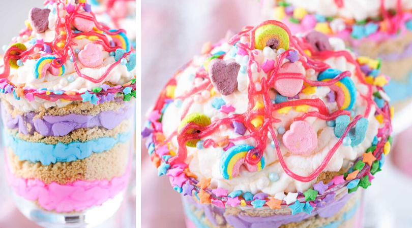 Cotton Candy Unicorn Parfaits Will Be Your Kids' Favorite Treat