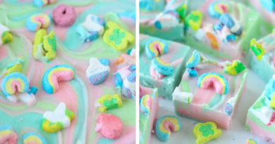 Lucky Charms Fudge