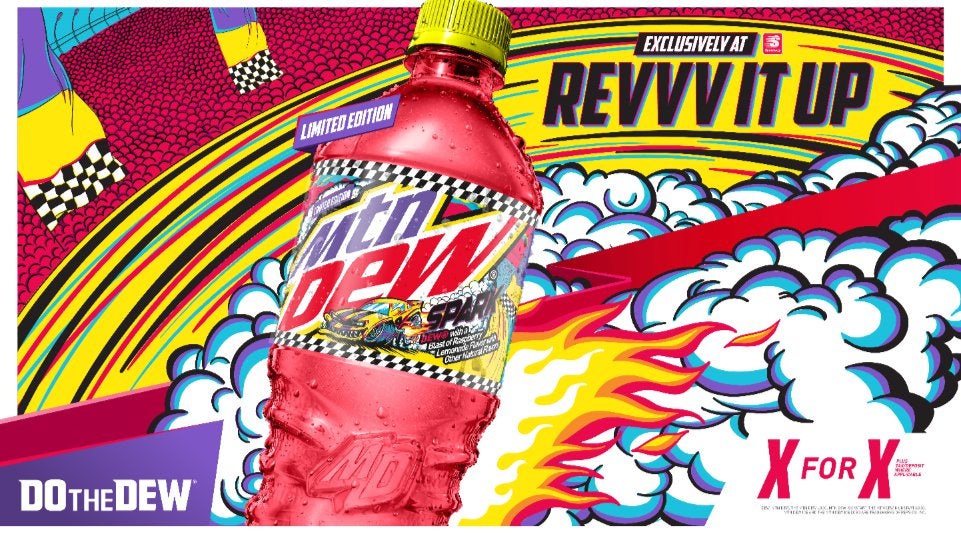 Mountain dew pink lemonade