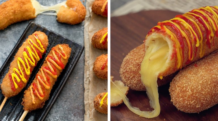 Mozzarella Cheese Korean Corn Dog Recipe